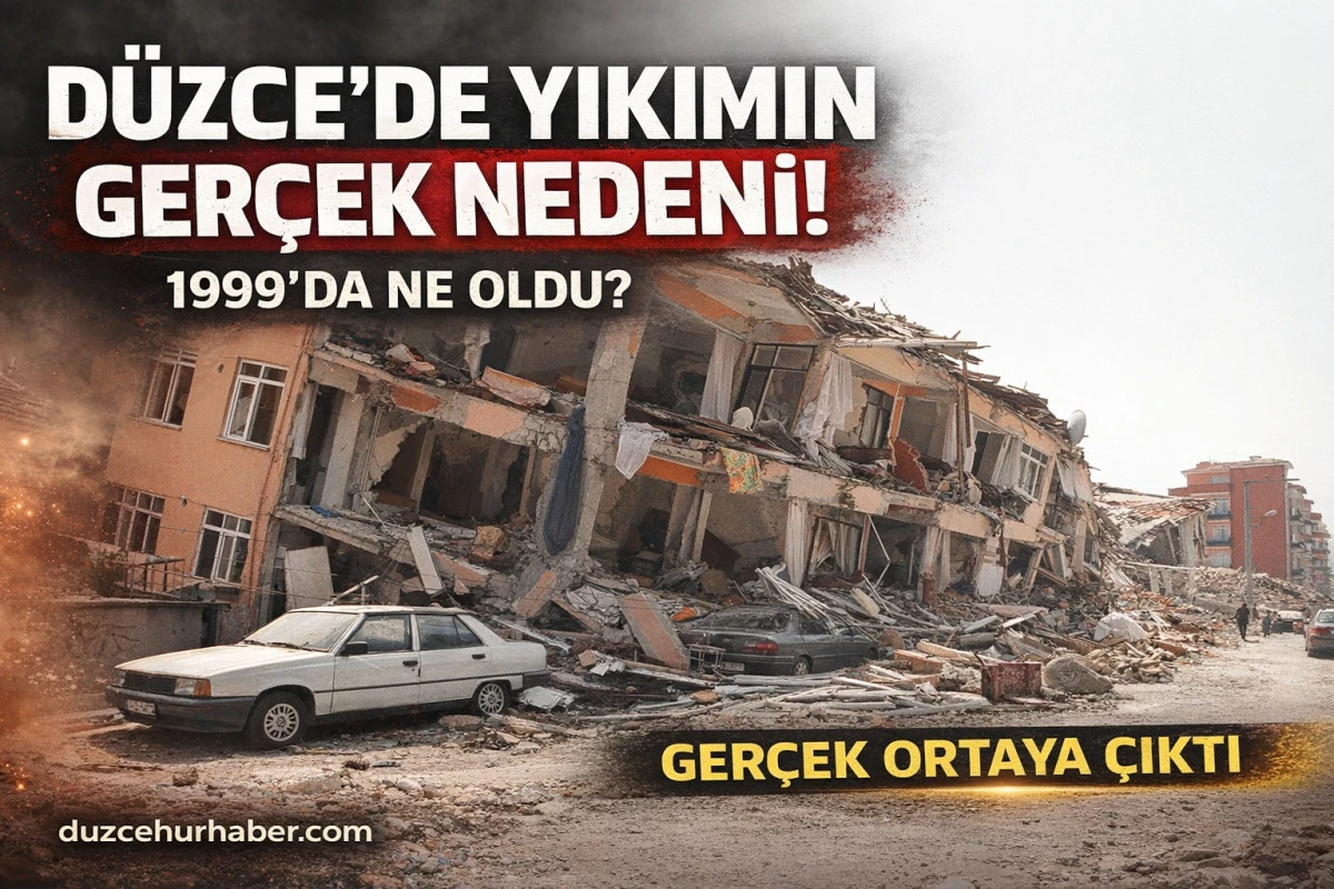 D&uuml;zce Depremi Neden Bu Kadar Yıkıcı Oldu? 1999 Felaketinin Perde Arkası