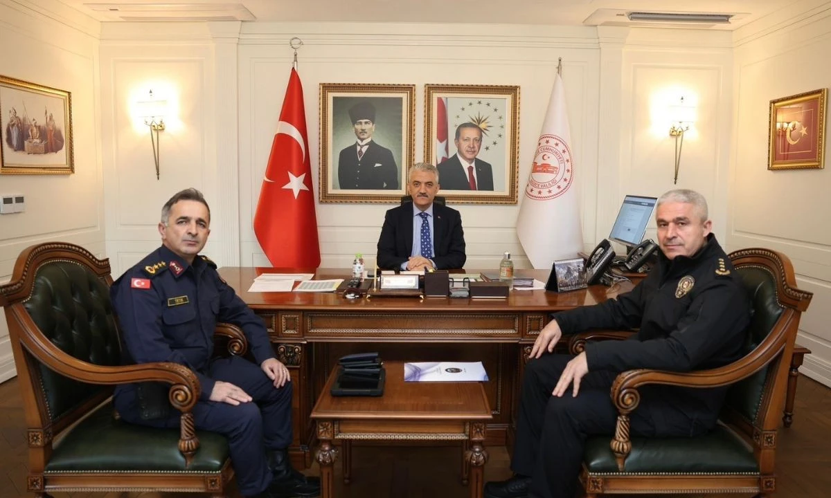 D&uuml;zce Huzur &Ouml;nlemleri Koordinasyon Toplantısı