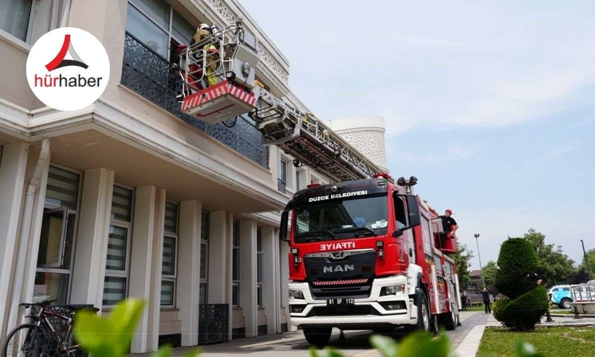 D&uuml;zce itfaiyesi 857 olaya m&uuml;dahale etti
