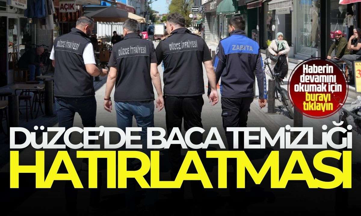 Düzce İtfaiyesi’nden iş yerlerine bilgilendirme ziyareti