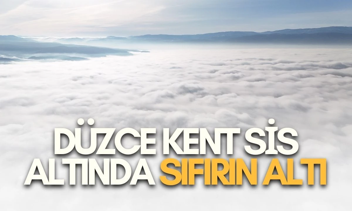 D&uuml;zce Kent Sis Altında: Sıfırın Altı
