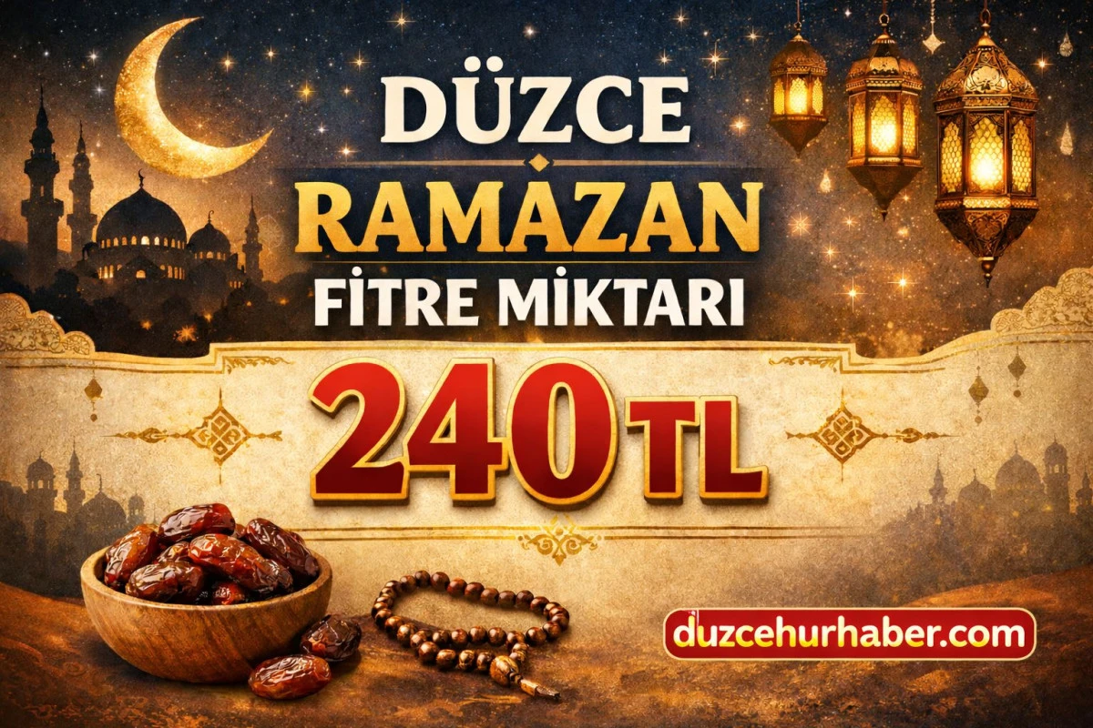 D&Uuml;ZCE RAMAZAN 2026 FİTRE MİKTARI 240 TL