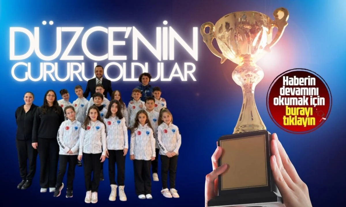 Düzce Sporcuları XV Swim Meet'te 27 Ödülle Döndü