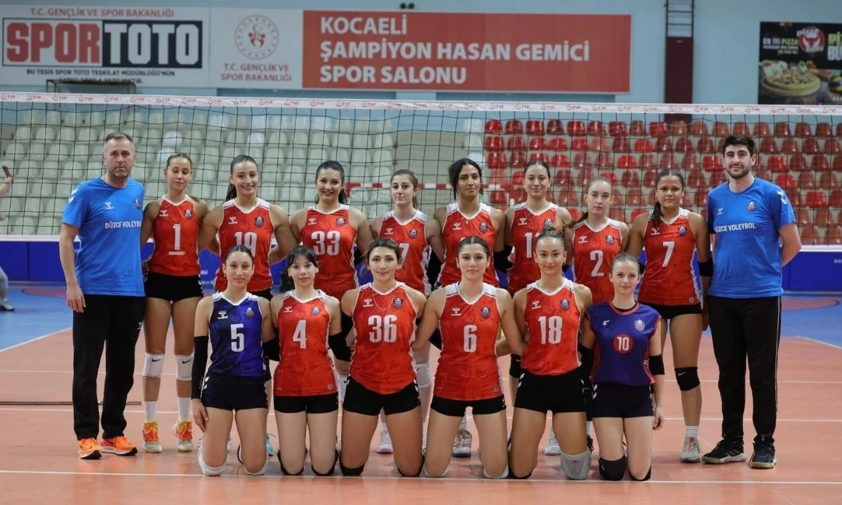 Düzce Takımı Yahya Kaptan'ı 3-0 Yendi