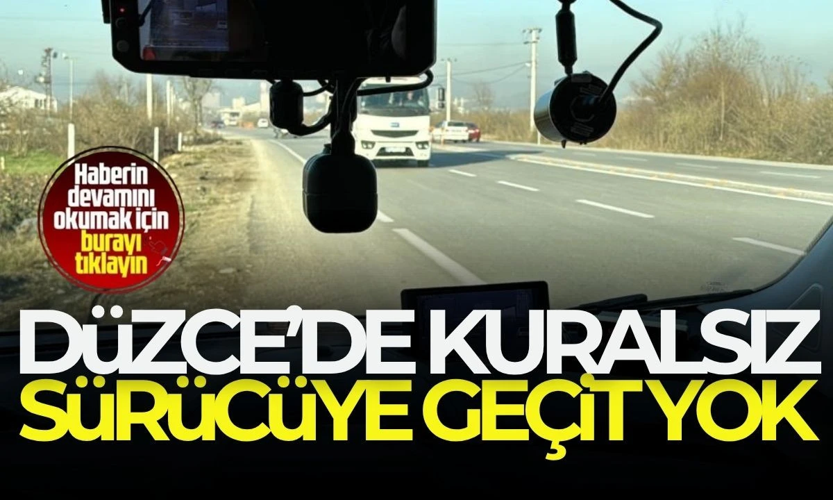 Düzce Trafik Güvenliği: Ağır Cezalar ve Kontroller