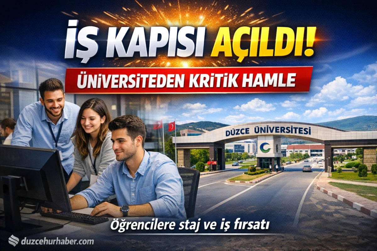 D&uuml;zce &Uuml;niversitesi ile Bilsoft Yazılım Arasında Kritik İş Birliği! &Ouml;ğrencilere İş ve Staj Kapısı A&ccedil;ılıyor