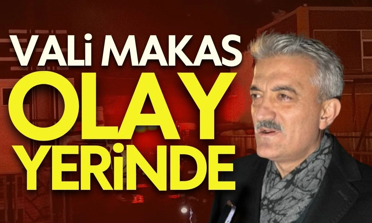 D&uuml;zce Valisi Mehmet Makas Strafor Yangınını Değerlendirdi