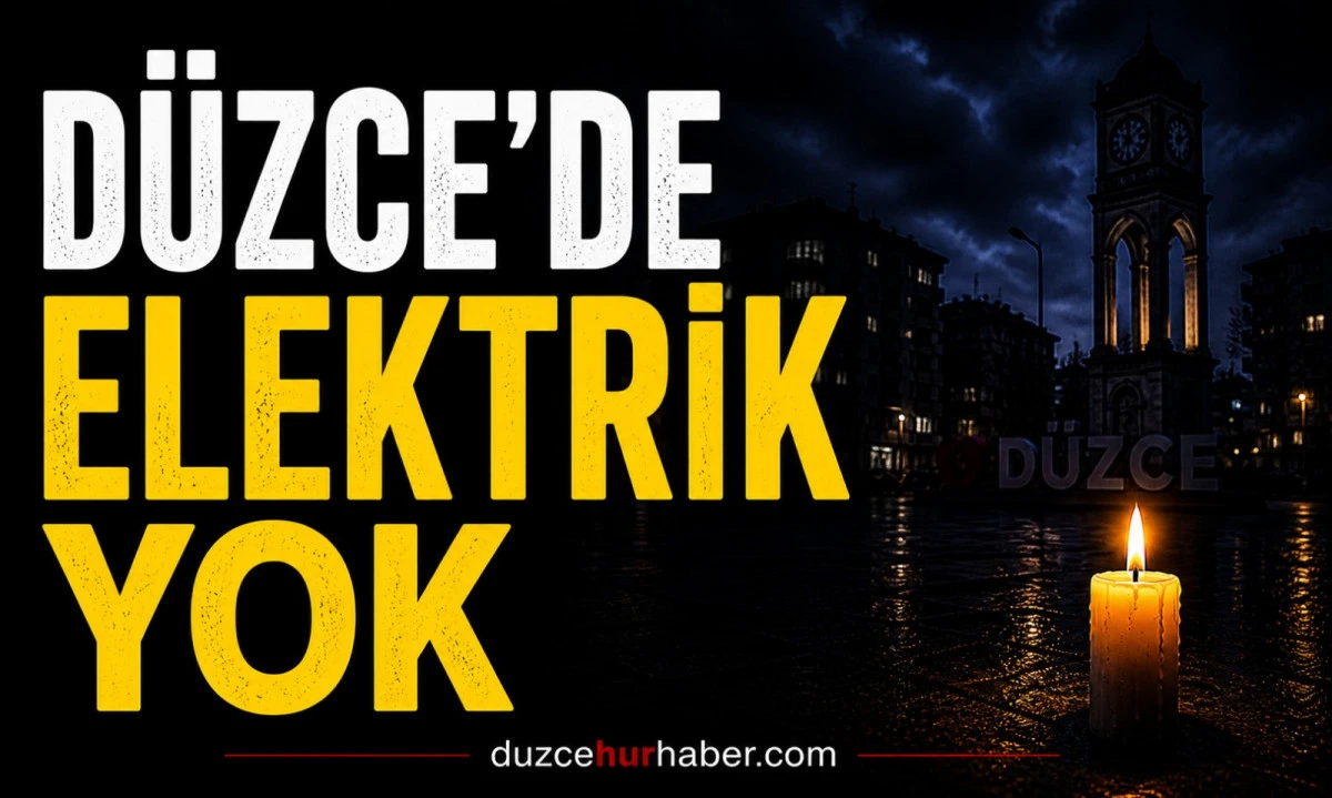 D&uuml;zce&rsquo;de 5 Mayıs kesintisi: elektrik verilemeyecek b&ouml;lgeler a&ccedil;ıklandı