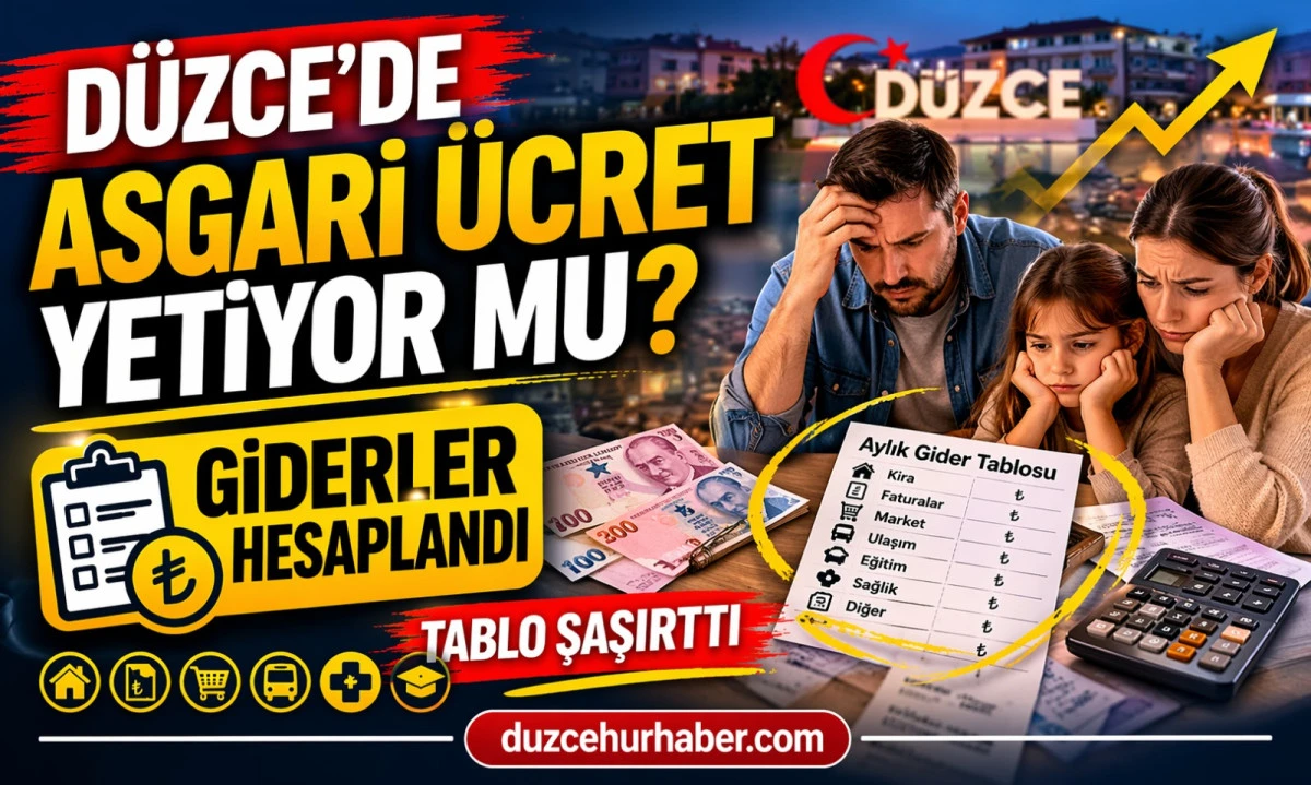 D&uuml;zce&rsquo;de Asgari &Uuml;cret Yetiyor mu? 2026&rsquo;da Maaş-Kira Ger&ccedil;eği Ortaya &Ccedil;ıktı