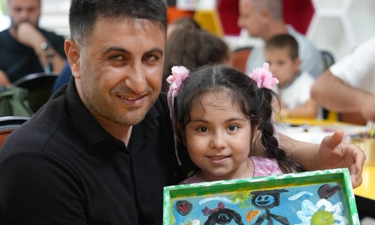 D&uuml;zce&rsquo;de Babalar ve &Ccedil;ocuklar Mutfakta Buluştu
