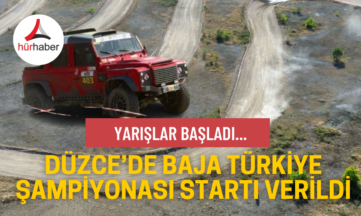 D&uuml;zce&rsquo;de Baja T&uuml;rkiye şampiyonası startı verildi