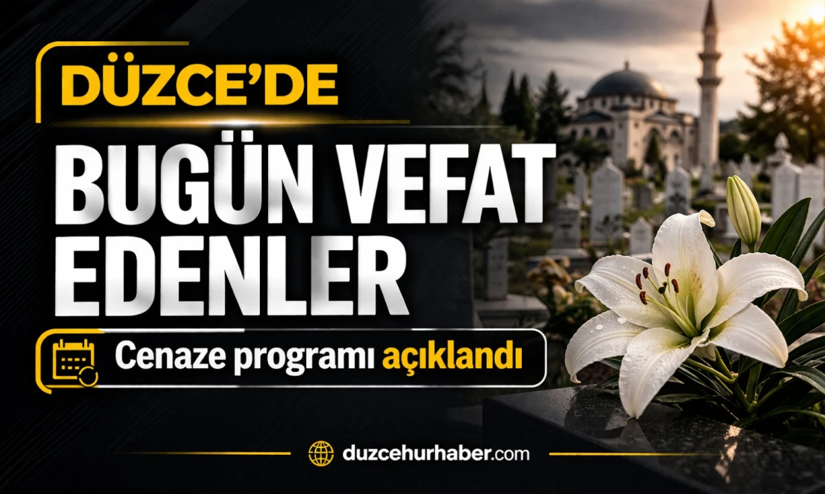 D&uuml;zce&rsquo;de bug&uuml;n hayatını kaybedenler (9 Nisan)