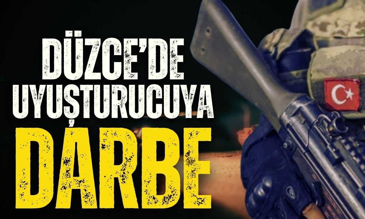 D&uuml;zce'de b&uuml;y&uuml;k darbe vuruldu