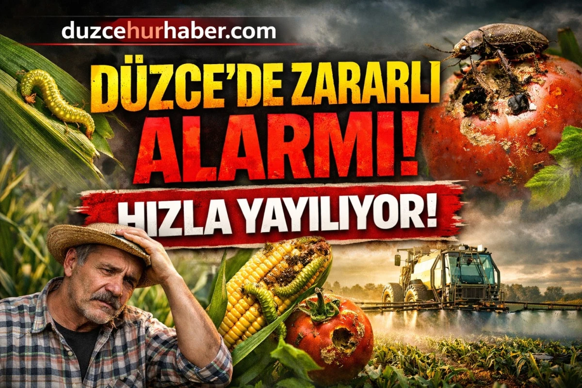 D&uuml;zce&rsquo;de &Ccedil;ift&ccedil;ilere Kritik Uyarı! Zararlı Alarmı Verildi