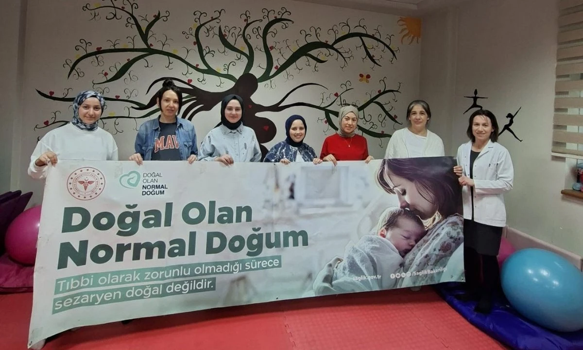 D&uuml;zce'de Doğal Doğum Semineri