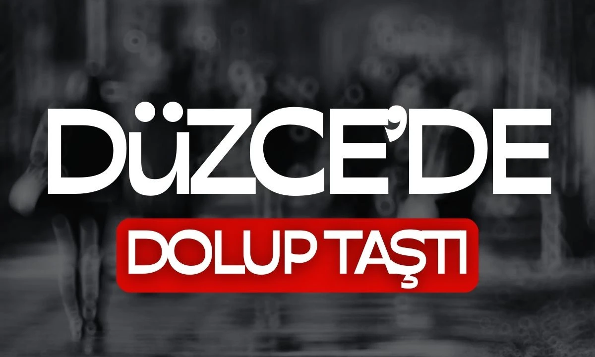 Düzce'de dolup taştı