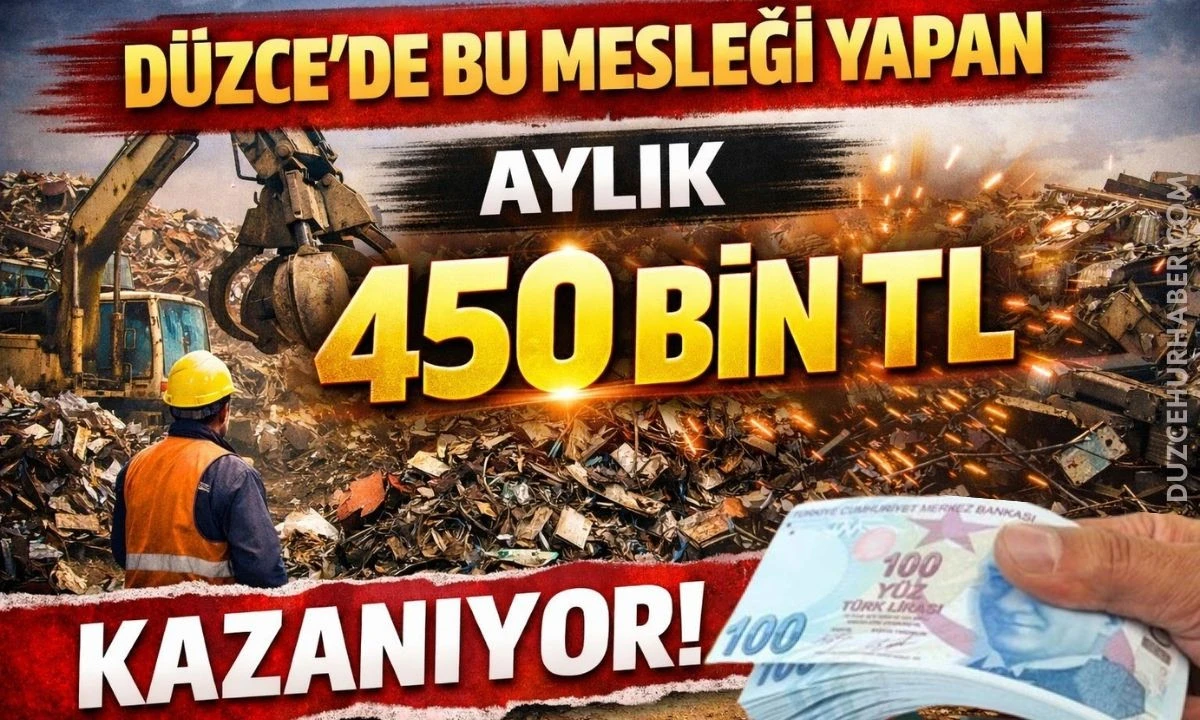 D&uuml;zce&rsquo;de En &Ccedil;ok Kazanan Meslekler 2026: Aylık Geliri 450 Bin TL&rsquo;ye Kadar &Ccedil;ıkıyor