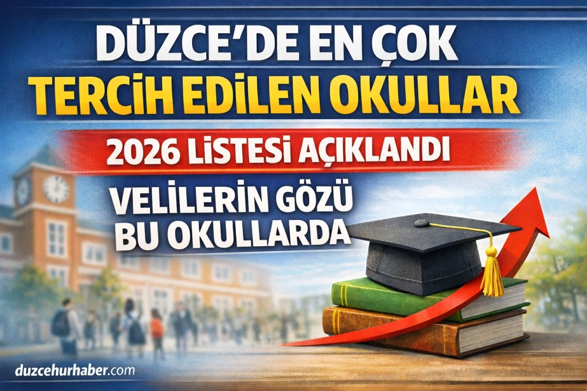 D&uuml;zce&rsquo;de En &Ccedil;ok Tercih Edilen Okullar 2026: Velilerin En &Ccedil;ok Araştırdığı Okullar