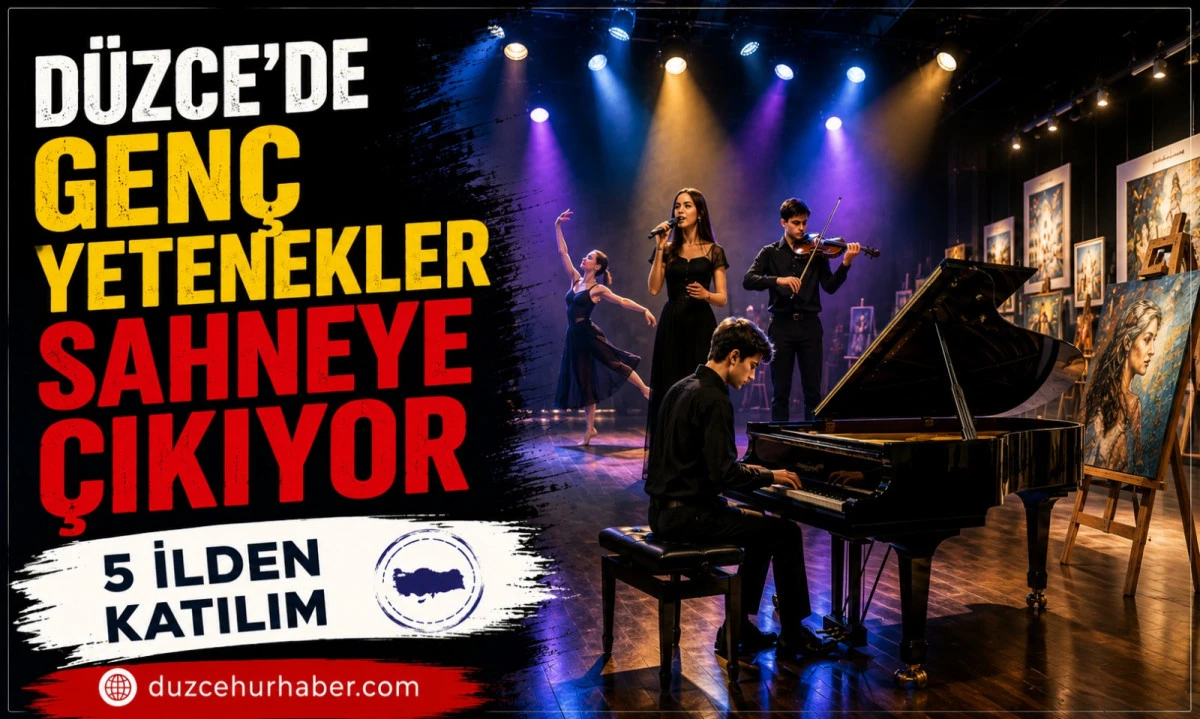 D&uuml;zce&rsquo;de Gen&ccedil; Yetenekler Sahneye &Ccedil;ıkıyor! DGSLFEST Sanat Festivali Başlıyor