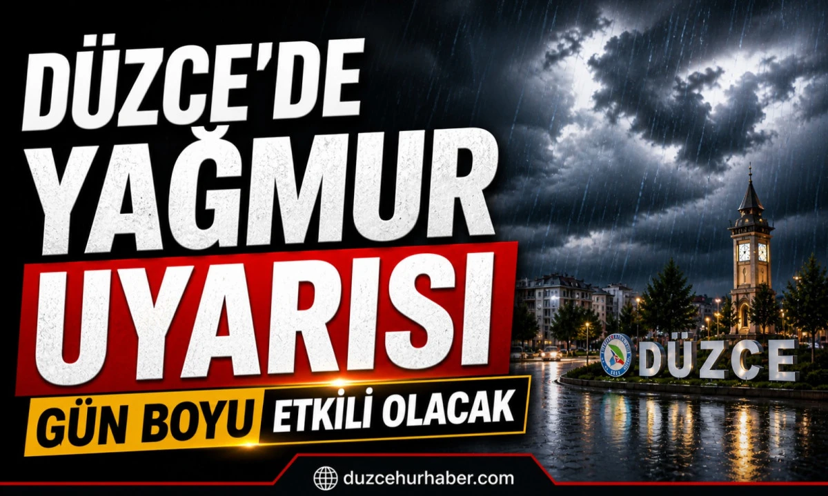 D&uuml;zce&rsquo;de hava değişiyor! 5 Mayıs&rsquo;ta yağmur ve serinlik etkili