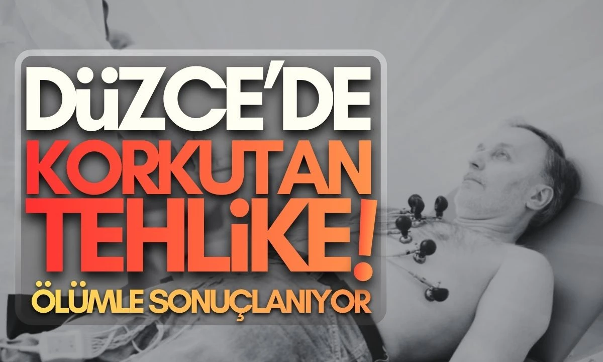 D&Uuml;ZCE'DE KORKUTAN TEHLİKE! &Ouml;L&Uuml;MLE SONU&Ccedil;LANIYOR!  