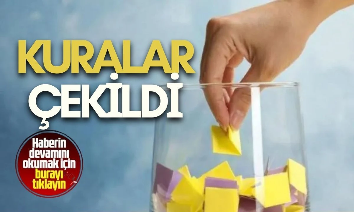 D&uuml;zce'de Kuralar &ccedil;ekildi