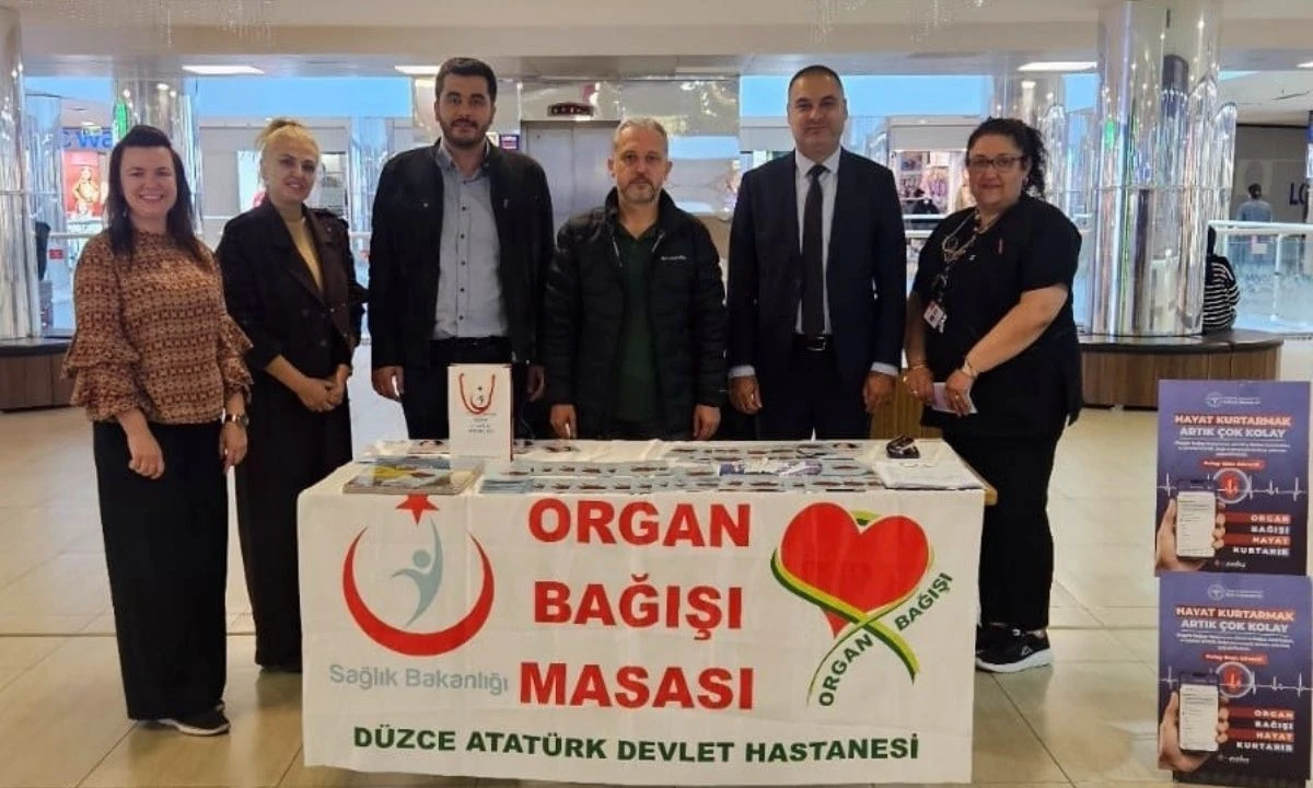 Düzce'de Organ bağışı haftasında farkındalık artıyor