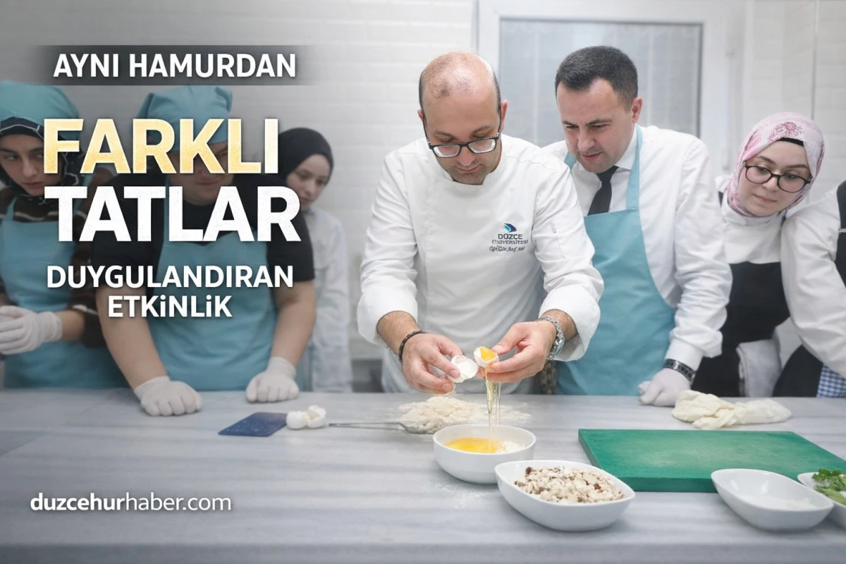 D&uuml;zce&rsquo;de Otizm Farkındalık Etkinliği: Aynı Hamurdan Farklı Tatlar