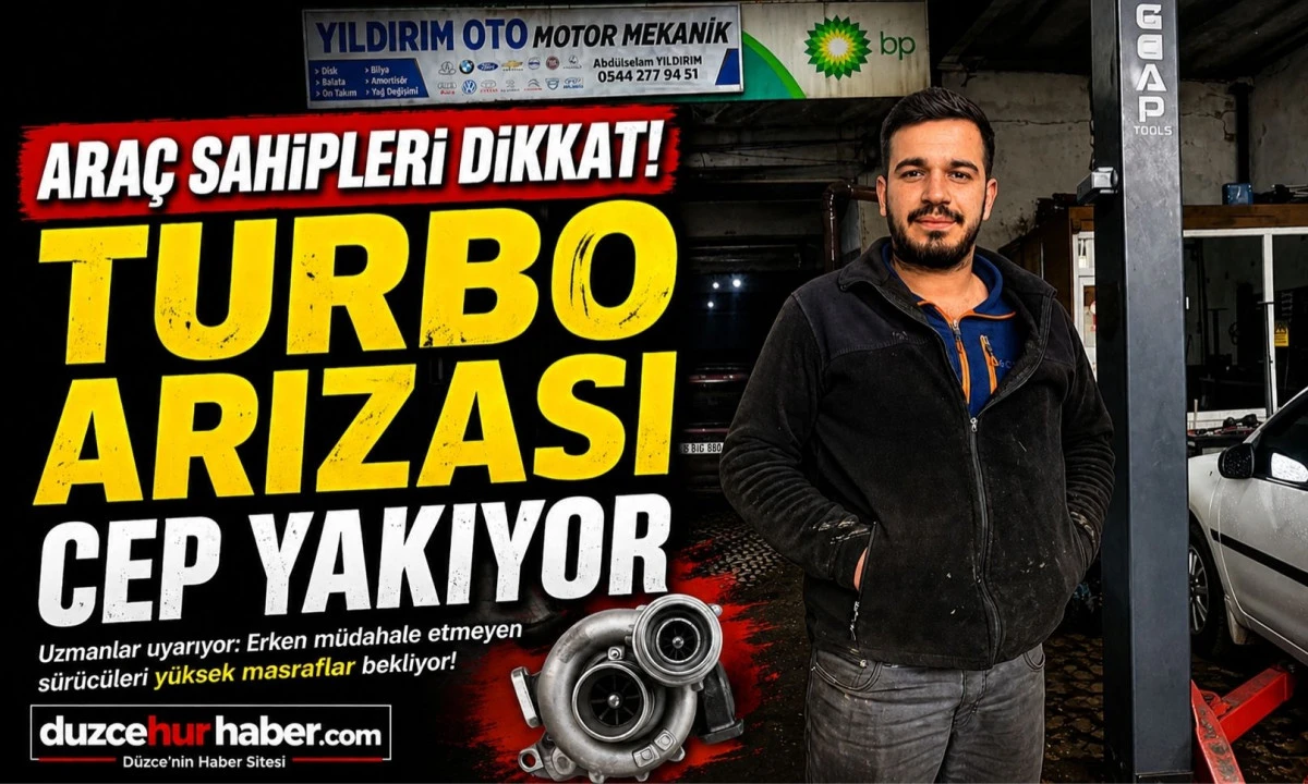 D&uuml;zce&rsquo;de Sanayiden Kritik Uyarı: Turbo Arızası B&uuml;y&uuml;k Masraf A&ccedil;abilir