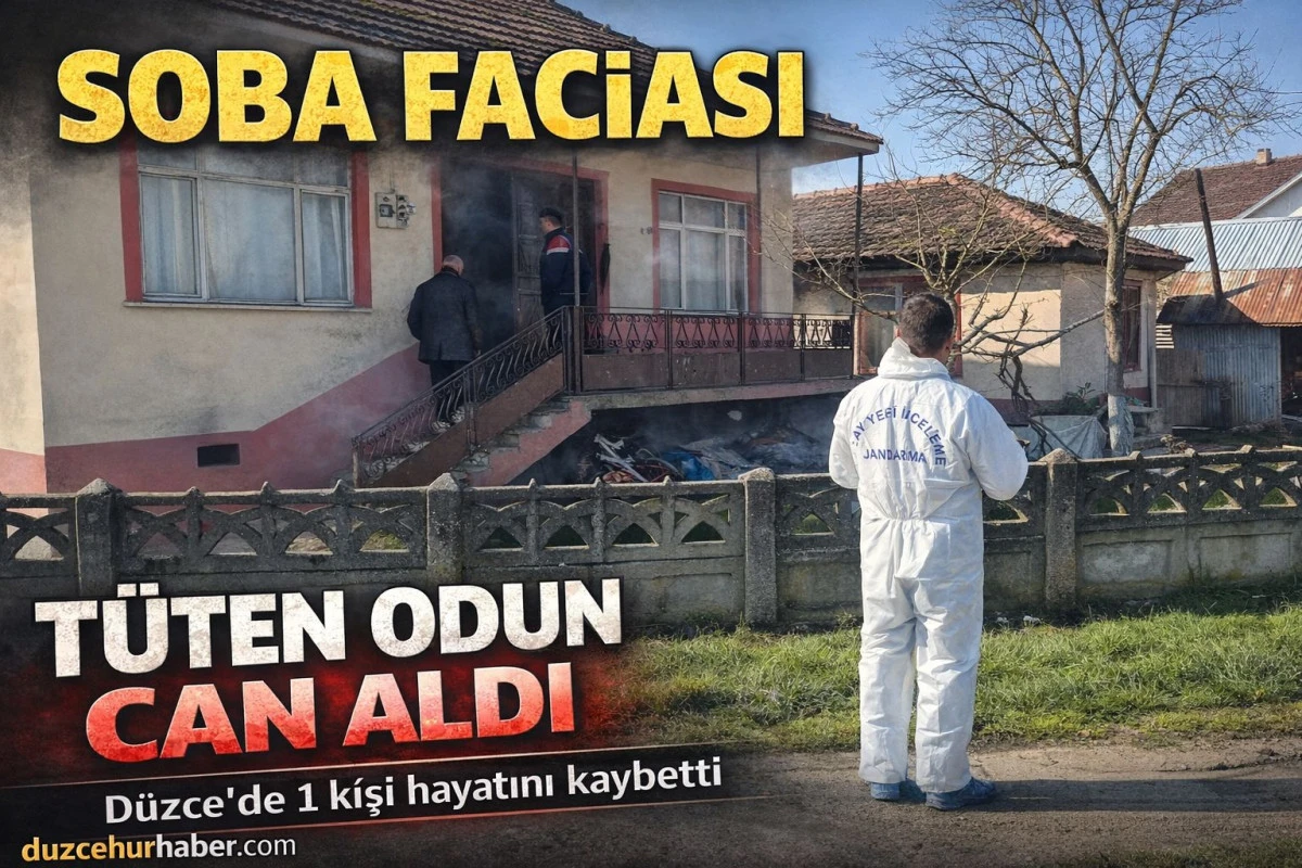 &ldquo;D&uuml;zce&rsquo;de Soba Faciası! T&uuml;ten Odun Can Aldı: Engelli Kadın Hayatını Kaybetti&rdquo;