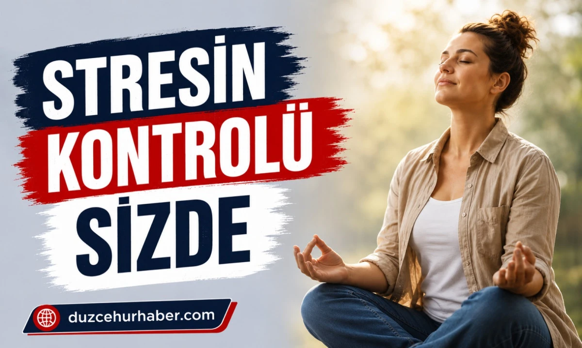 D&uuml;zce'de Uzmandan Stres Y&ouml;netimi Eğitimi: Direksiyonun Başında Kim Var?