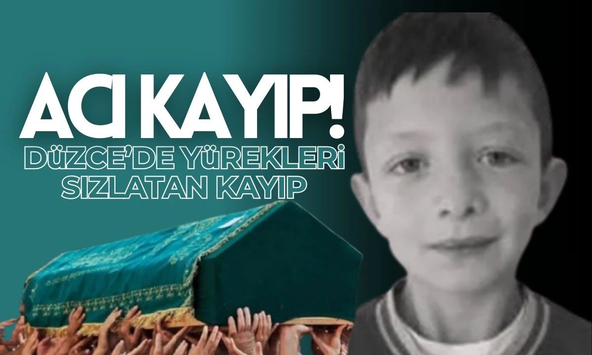 D&uuml;zce'de Y&uuml;rekleri Sızlatan Kayıp: Kerem Can G&uuml;ney