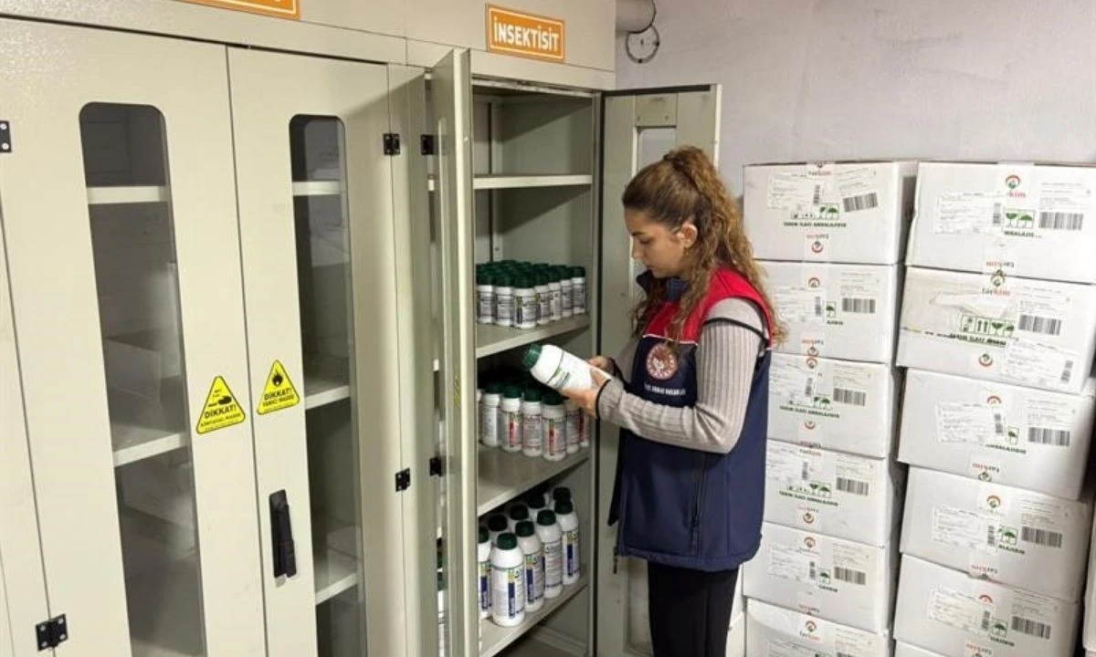 D&uuml;zce'de Zirai İla&ccedil; Satış Denetimleri