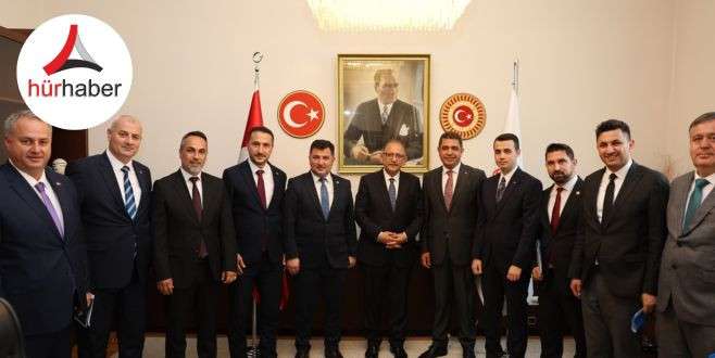 Düzce’deki yatırımlar Bakan Özhaseki ile görüşüldü