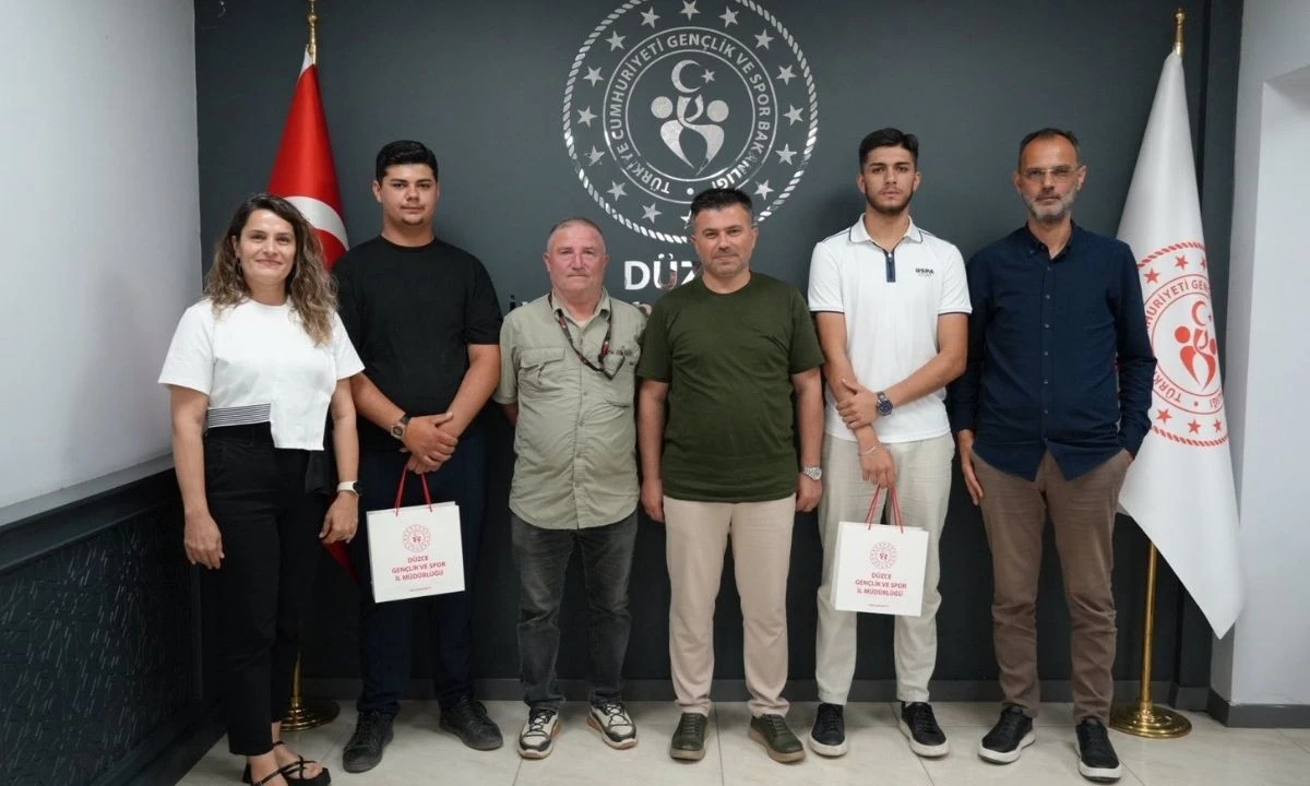 Düzceli Sporcular Altın Madalya Kazandı