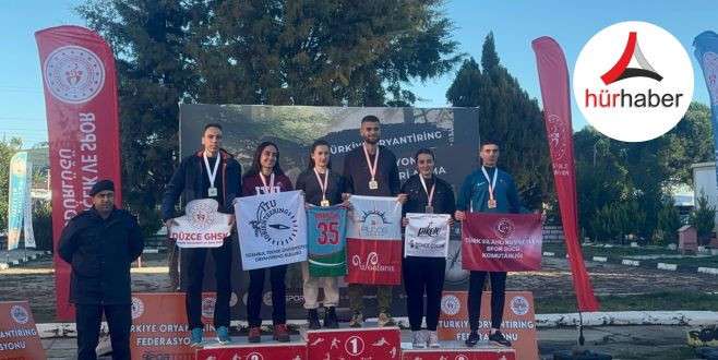 Düzceli sporcular madalya ile döndü