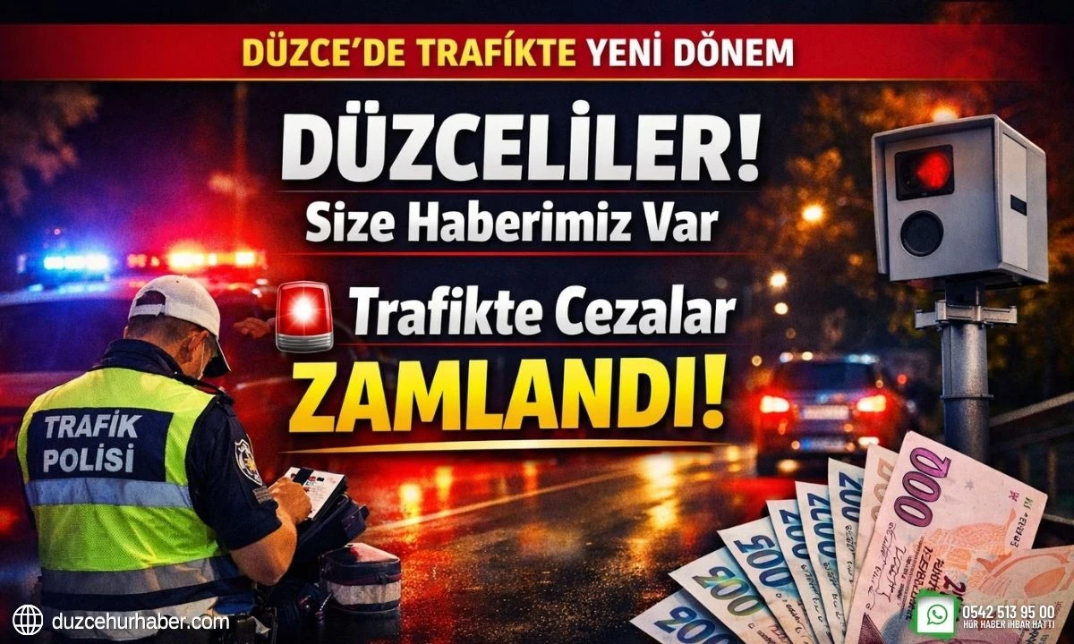 D&Uuml;ZCELİLER DİKKAT! CEZALAR 2026 'DA CEP YAKACAK
