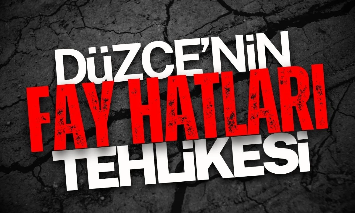 Düzce'nin Fay Hatları Tehlikesi