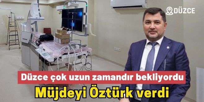 Düzce’nin sağlıkta bir eksiği daha kapandı