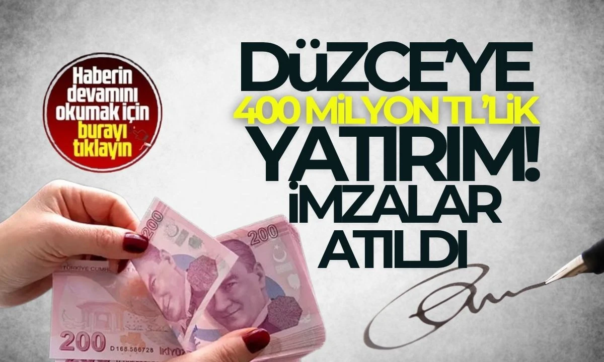 Düzce’ye OTEL yapılıyor! 