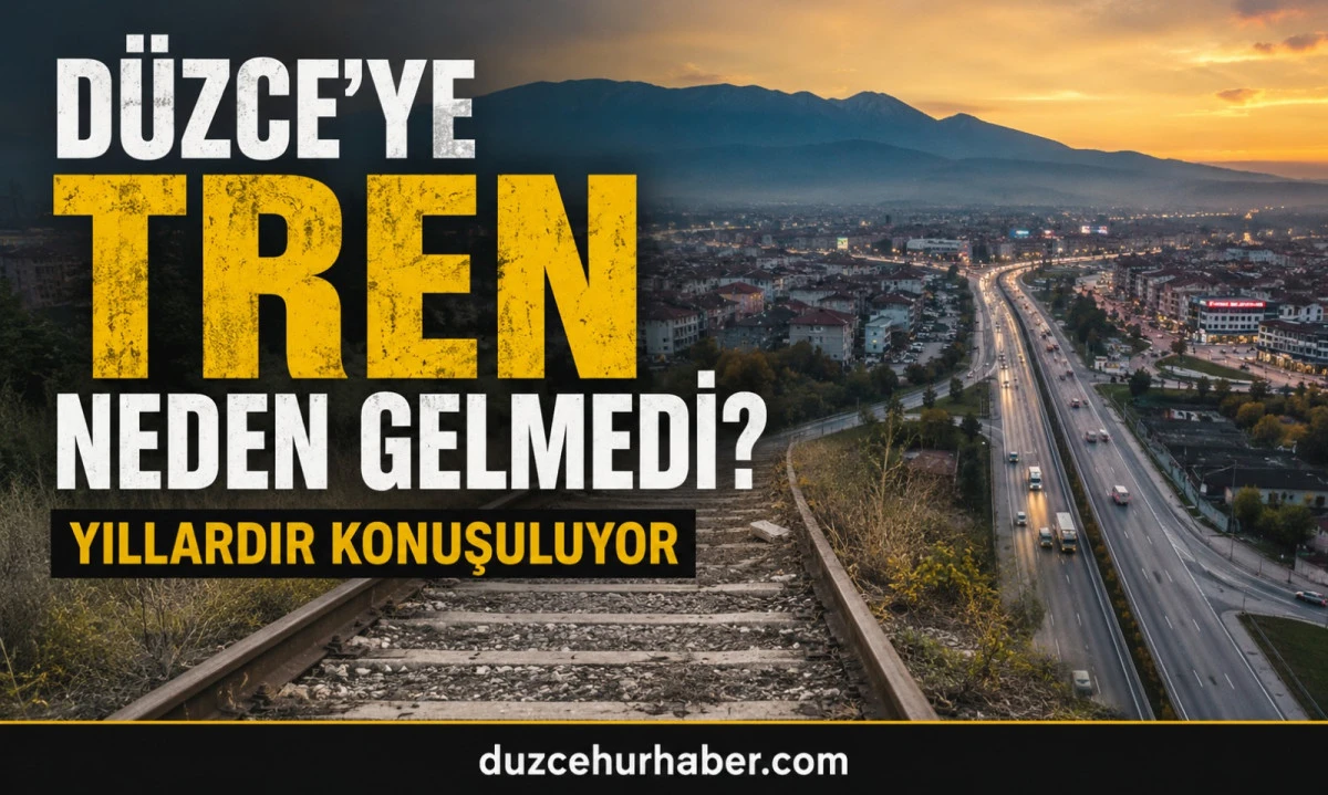 D&uuml;zce'ye Tren Neden Gelmedi? Yıllardır Konuşulan Demiryolu Projeleri