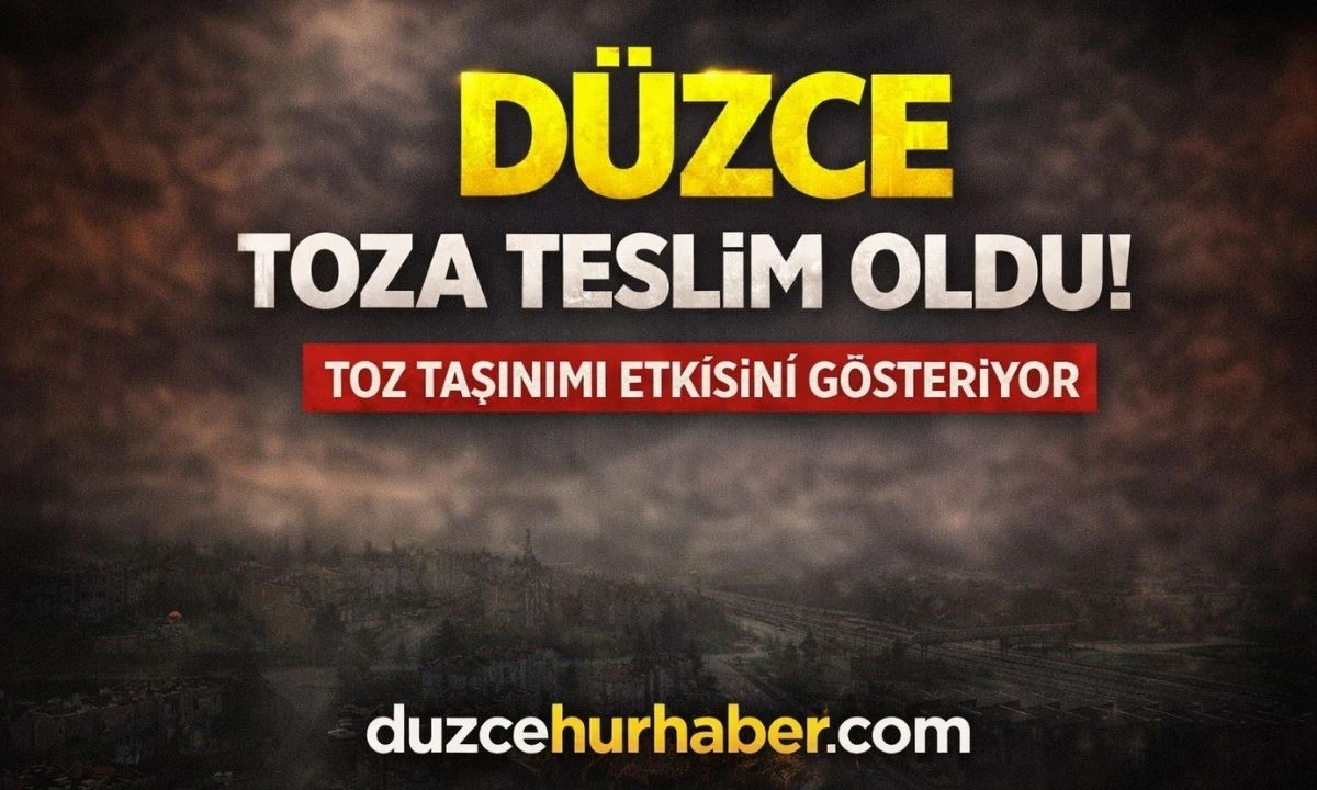 D&uuml;zce'yi etkisi altına aldı