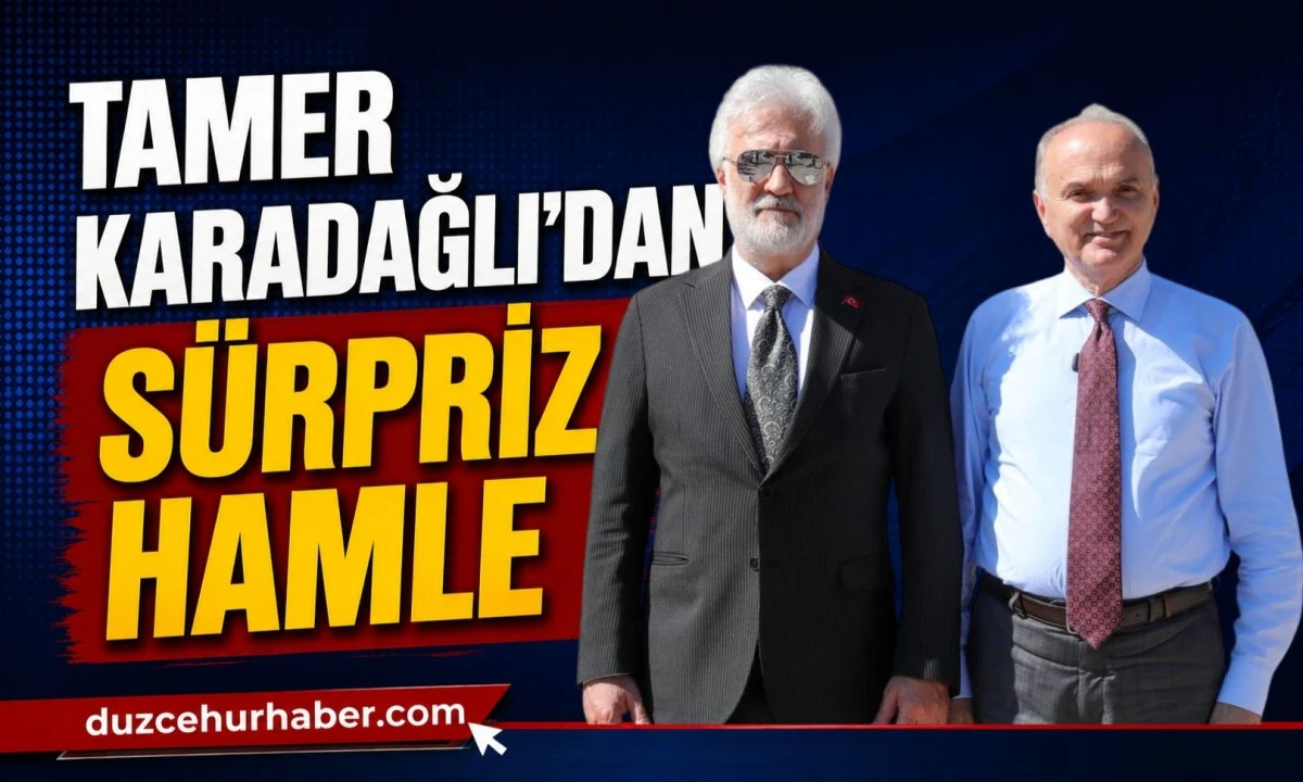 D&uuml;zce'yi G&ouml;ren Tamer Karadağlı Şaşkınlığını Gizleyemedi