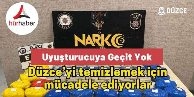 Düzce’yi temizlemek için mücadele ediyorlar