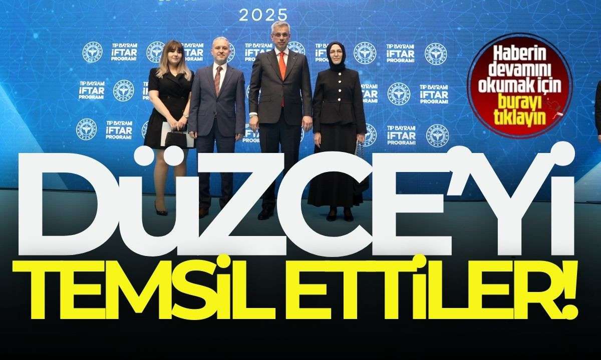 Düzce’yi temsil ettiler! 
