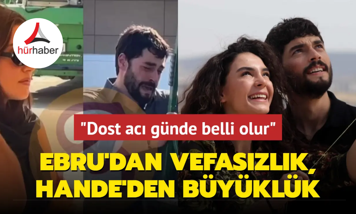 Ebru Şahin'in vefasızlığı pes dedirtirken, Hande Er&ccedil;el'den Akın Akın&ouml;z&uuml;'ne b&uuml;y&uuml;k destek!