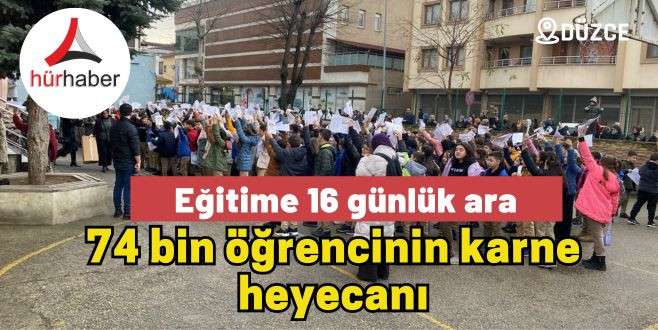 Eğitime 16 günlük ara