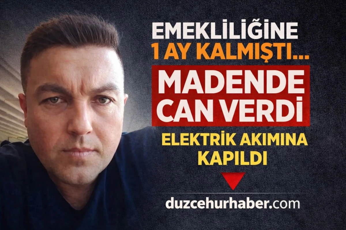 Emekliliğine 1 Ay Kalmıştı&hellip; Maden İş&ccedil;isi Elektrik Akımına Kapılarak Hayatını Kaybetti