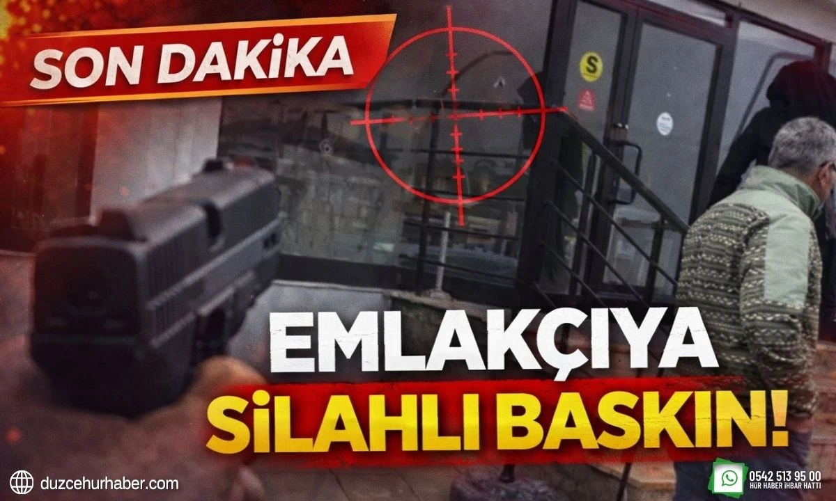 EMLAK&Ccedil;IYA SİLAHLI BASKIN