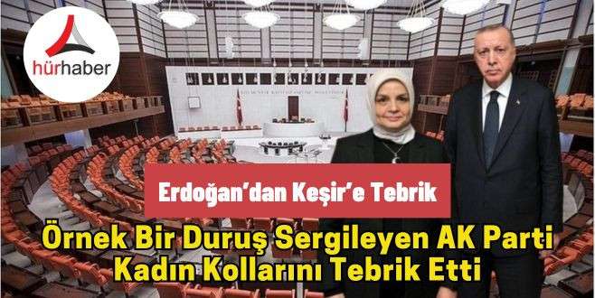 Erdoğan’dan Keşir’e Tebrik